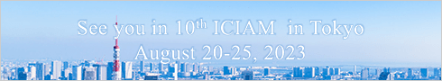 see you in 10th iciam in tokyo august 20-25, 2023