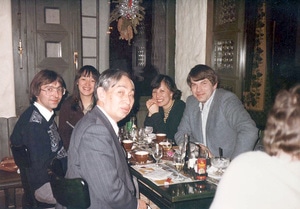 [54] 1982年 大晦日にアメリカとイギリスから娘家族がチューリッヒに集う
