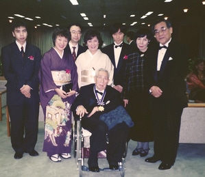 [81] 1998年 京都賞授賞式の後で