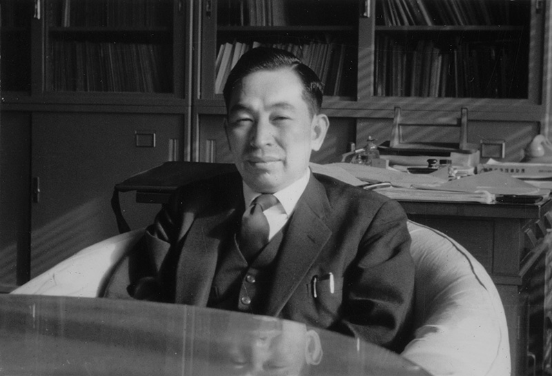 [24] Itô’s office, Department of Mathematics, Kyoto Univ. (1958–1961)