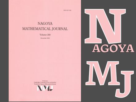 Nagoya Math. J.