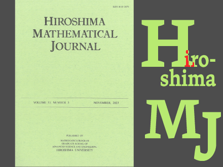 Hiroshima Math. J.